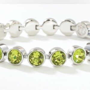 Touchstone Crystal Bracelet Citrus Green Ice